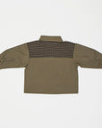 【OUTLET】체크 무늬 포켓 shirt