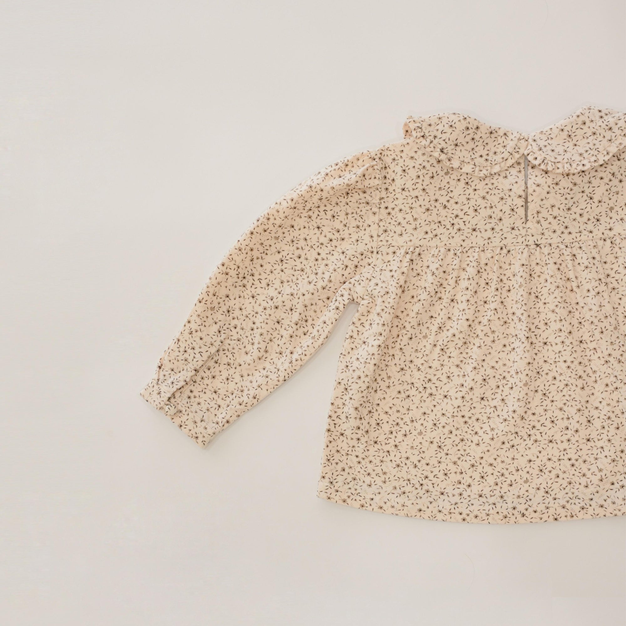blouse E2 flower ホワイト