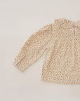 blouse E2 flower ホワイト