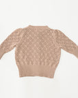 knit E1 cardigan ベージュ