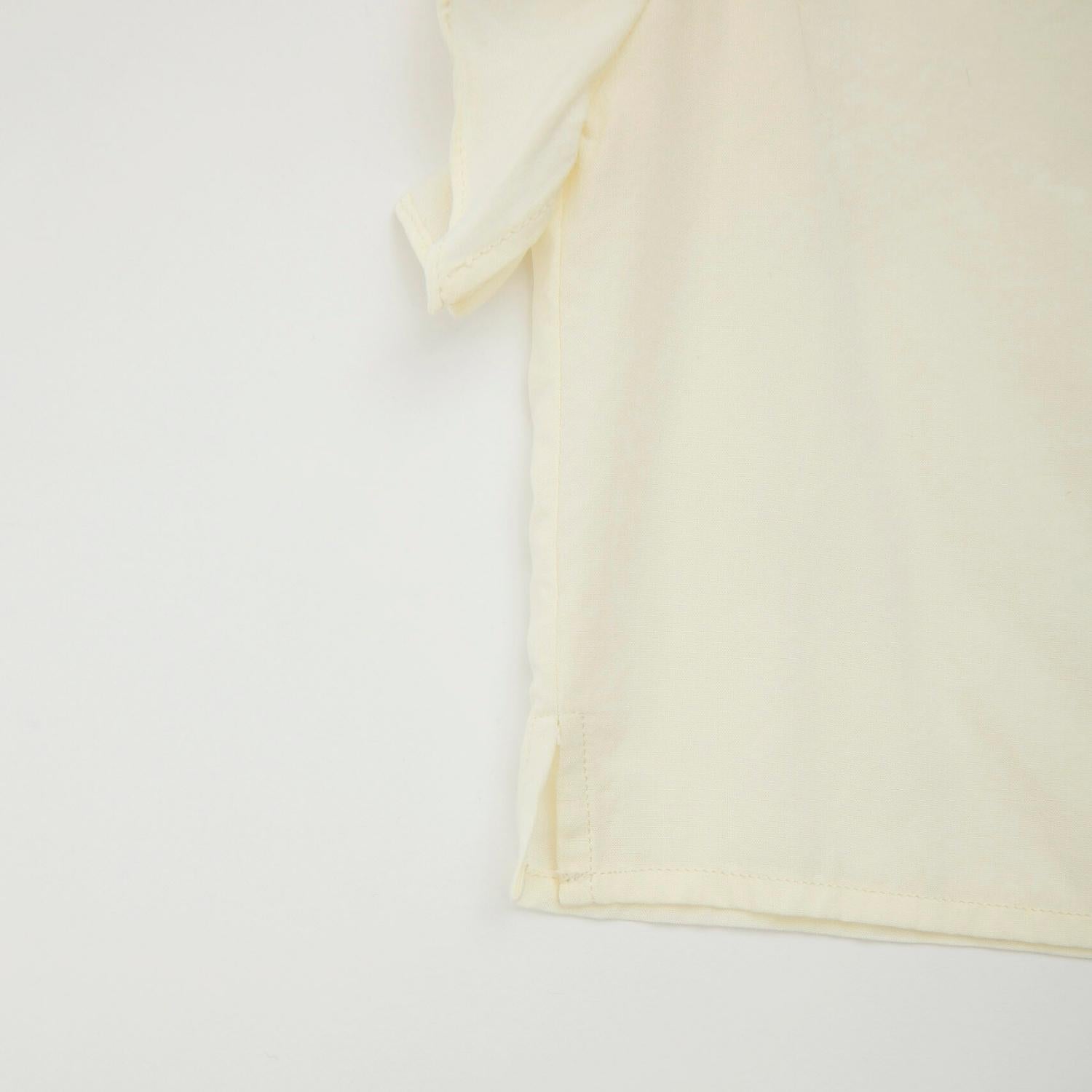 【Outlet】 Frilled sleeve tee