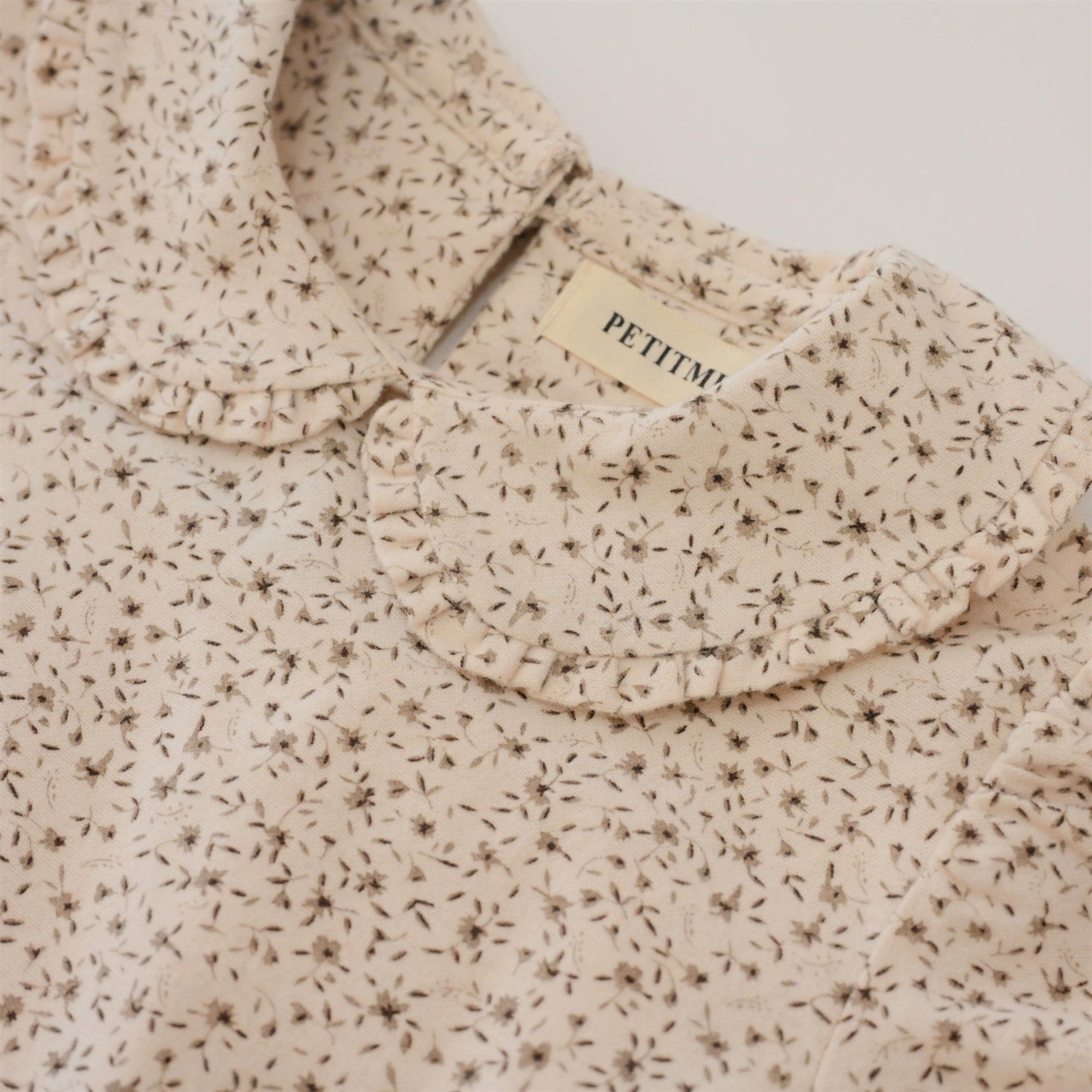 blouse E2 flower ホワイト