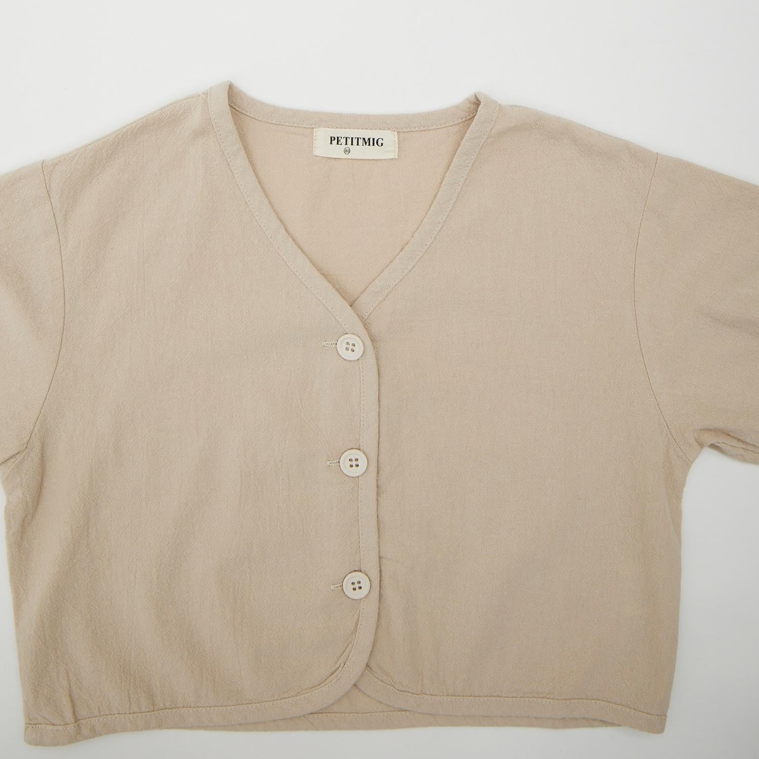 【OUTLET】리넨 터치 릴렉스 가디건