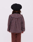 blouse T1 ブラウン