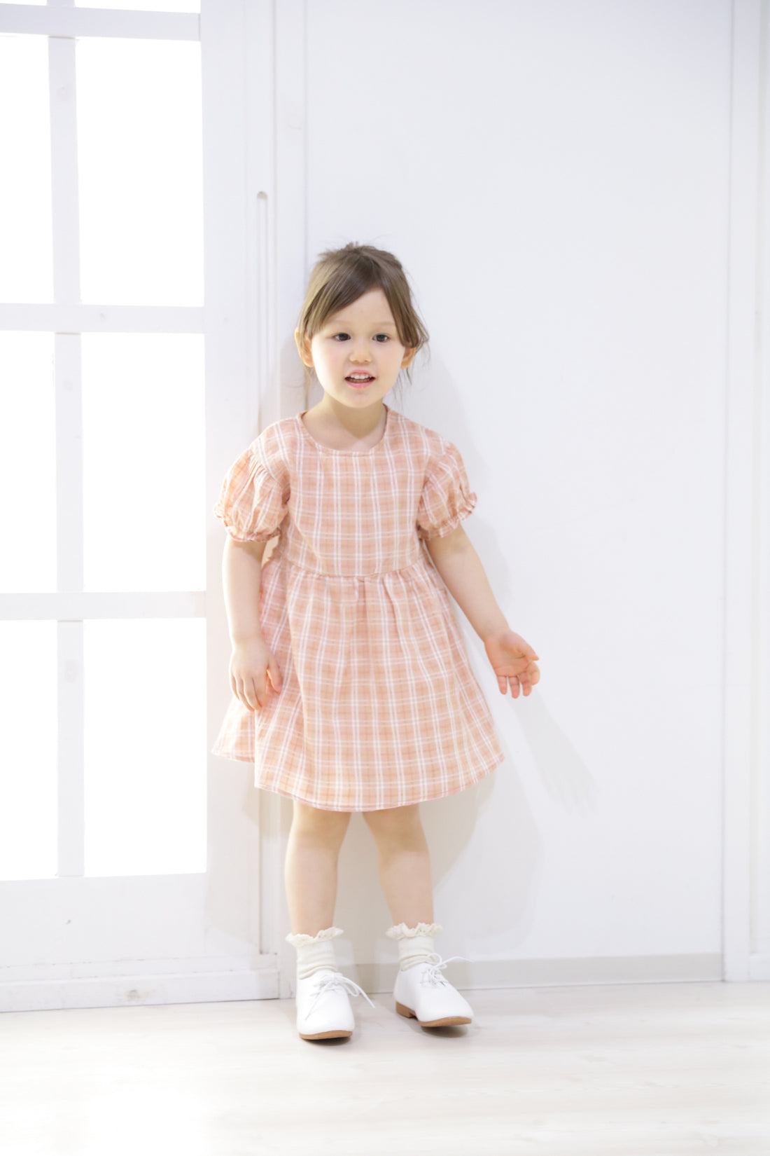 ZARA baby チェックワンピース