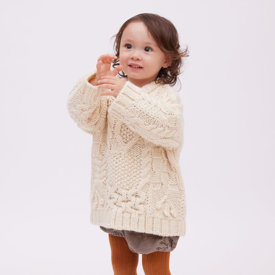 knit T1 white