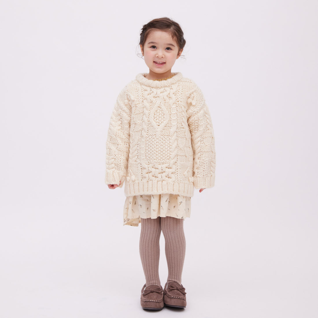 knit T1 white