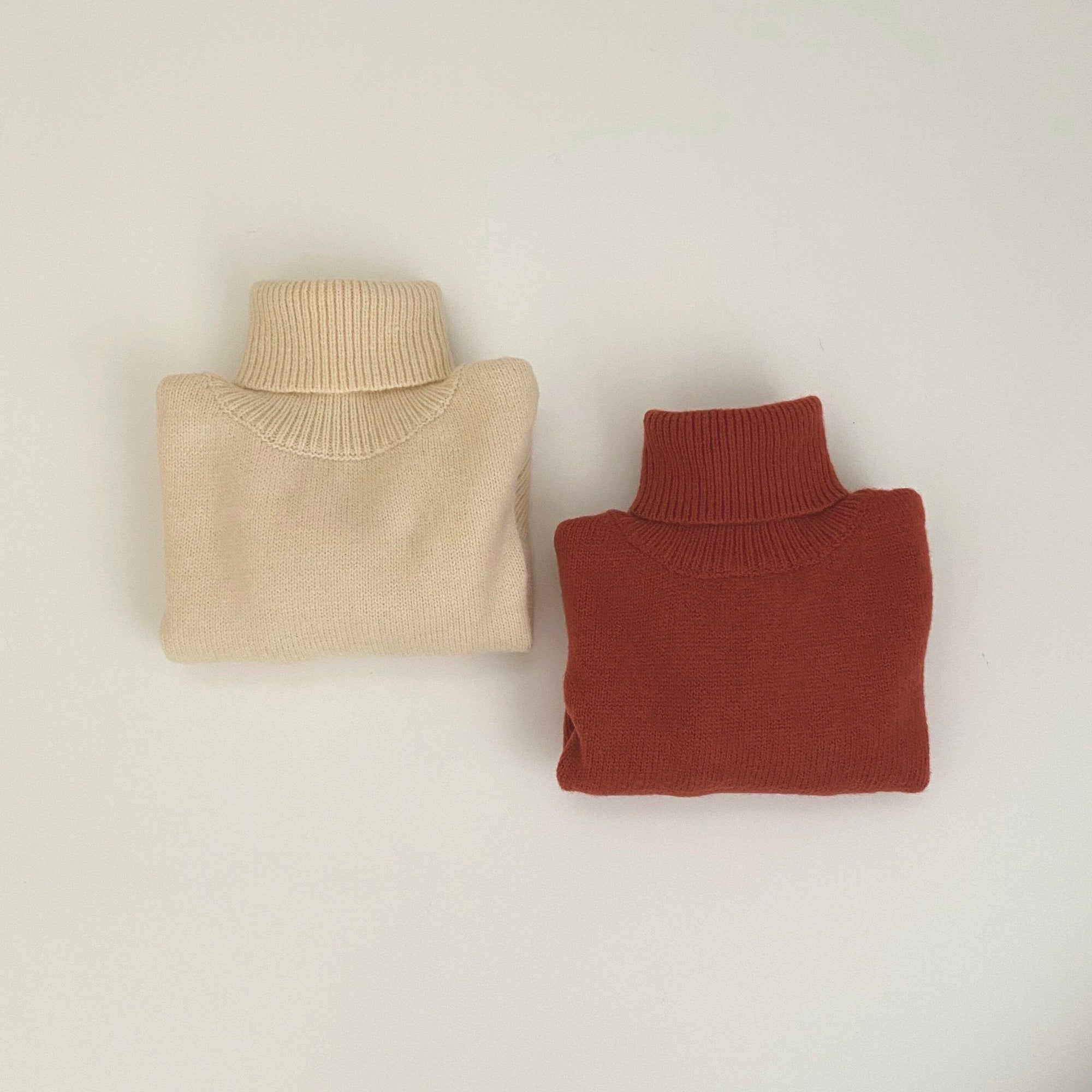 [Outlet] Turtle knit pullover
