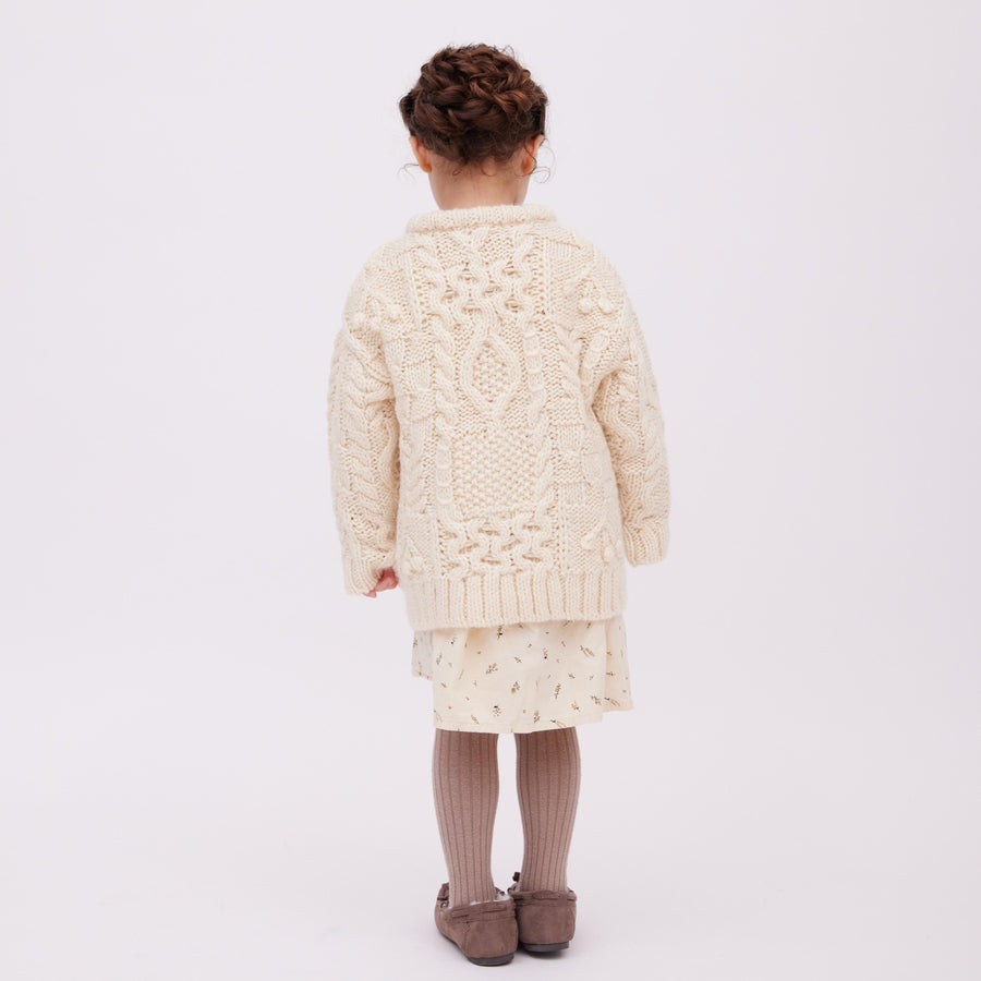 knit T1 white