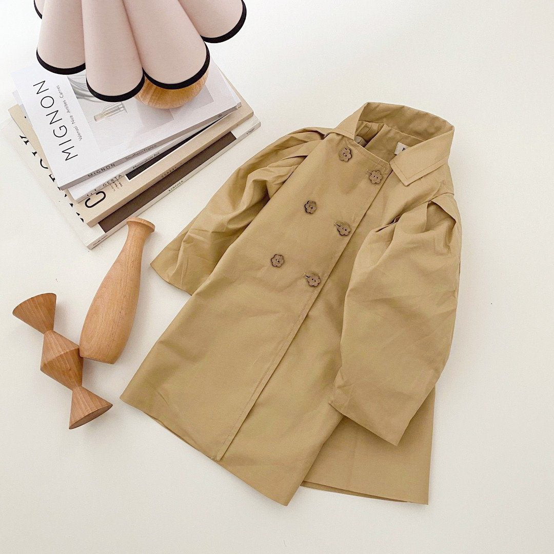 [Outlet] Double trench coat