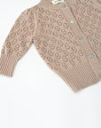 knit E1 cardigan ベージュ
