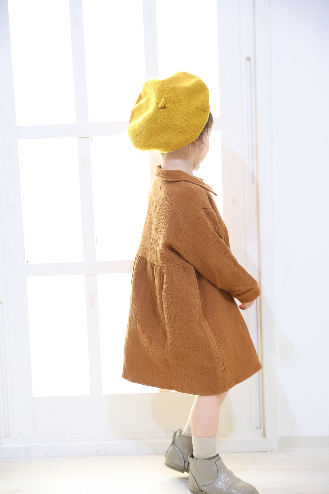 Thick shirt dress