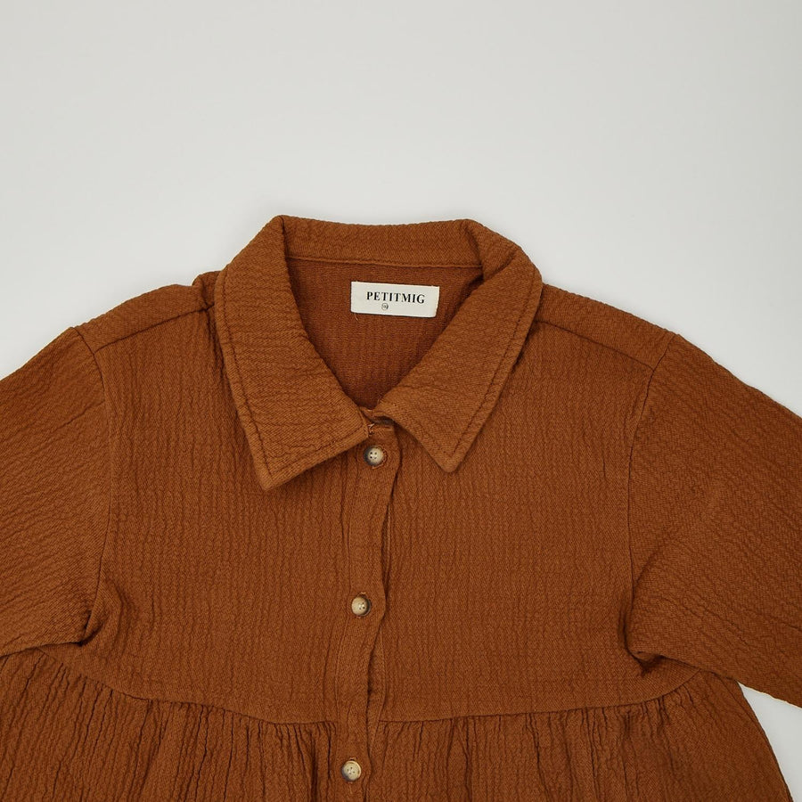Thick shirt dress