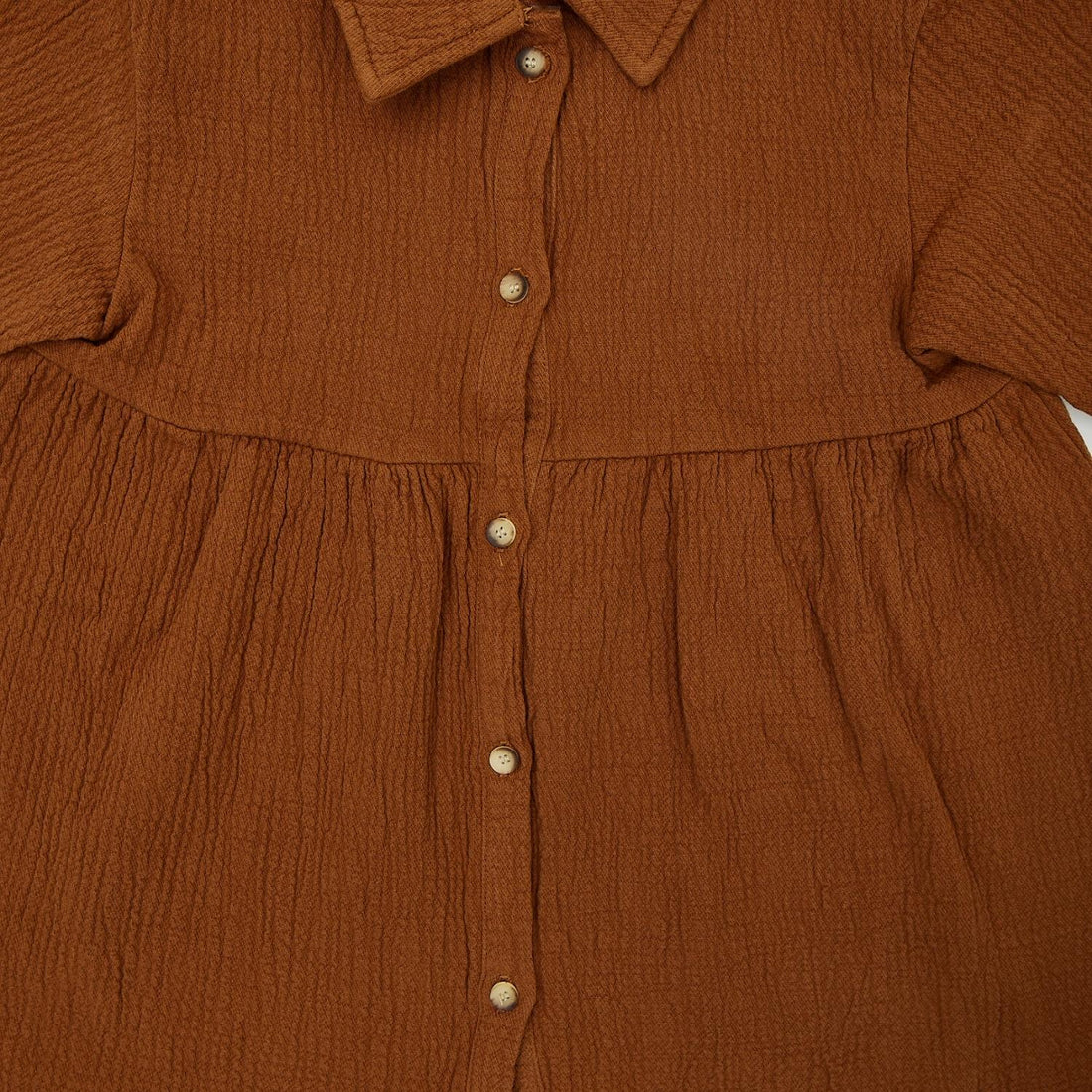 Thick shirt dress