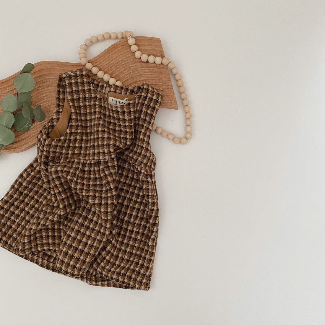 PULLOVER CHECK ONEPIECE